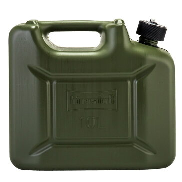 即納 送料無料 ヒューナースドルフ Hunersdorff 燃料タンク ポリタンク フューエルカンプロ 10L ウォータータンク 800200 オリーブ 燃料タンク 灯油タンク キャンプ 並行輸入 ドイツ アウトドア 灯油缶 石油缶 災害用タンク