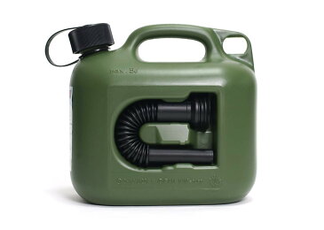 ヒューナースドルフ Hunersdorff 燃料タンク ポリタンク フューエルカンプロ 5L 2個セット ウォータータンク 800200 オリーブ 灯油タンク キャニスター キャンプ 並行輸入品 ドイツ アウトドア 水タンク 蛇口タンク 灯油缶
