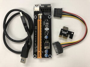 【 送料無料 】PCI-E Express 拡張子ケーブルライザー エクステンダーカード Cyberplugs