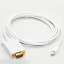 1.8m mini Displayport → VGA 変換ケーブル 1.8m パッシブタイプ Cyberplugs