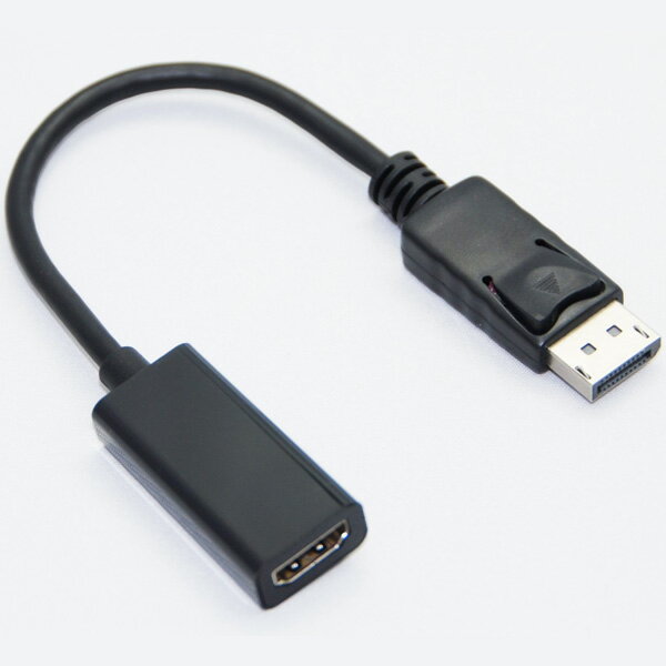 Displayport - HDMI 変換アダプタ パソコンのDisplayPort信号をHDMI信号へ変換 パッシブタイプ Cyberplugs