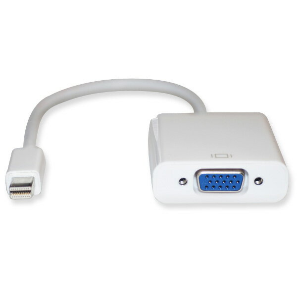 【送料無料】mini Displayport → VGA 変換 アダプタ パッシブタイプ Cyberplugs