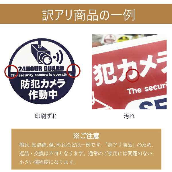 訳アリ バラ小 防犯 ステッカー 円形 丸型 長方形防犯装置作動中 ダミー 防水 シール 防犯グッズ セキュリティー 送料210 cyberplugs-10000373 Cyberplugs サンプル画像2