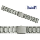 チタン 時計ベルト メタル 金属 メタルブレス メンズ 時計ベルト シルバー 腕時計ベルト 腕時計バンド 時計 ベルト バンド バンビ 軽い 肌に優しい BAM...