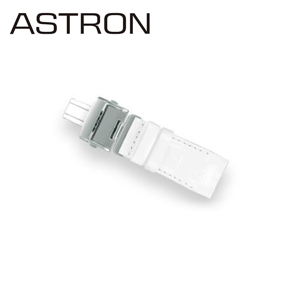 セイコー アストロン SEIKO ASTRON GPSソーラーモデル 革製オプションバンド 腕時計 ベルト 時計ベルト R7X12AC ホワイト 白 ステンレススチール 21mm 175mm寸短サイズ 5Xシリーズ対象 正規品