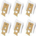 【ワンダフルデー期間限定!ポイント5倍】エコバックス 紙パック 掃除機用 6個セット 互換品 フィルター ECOVACS 汎用品 DEEBOT OZMO T8 AIVI T8 Max Deebot N8 Pro + T8+/N8+/T9+ Auto-Empty/N10 PLUS ロボット掃除機 交換品 交換用紙パック