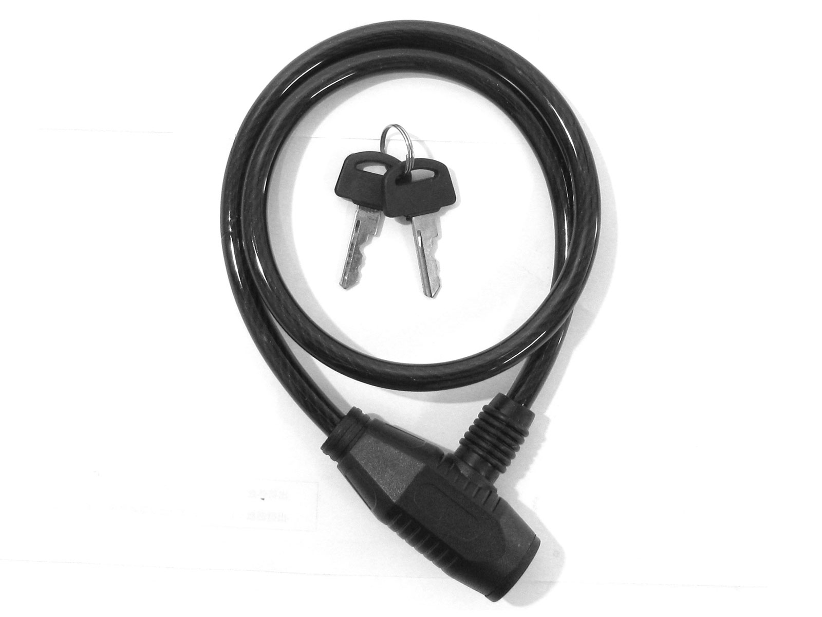 Rakuten - 自転車 盗難防止 カギ ワイヤー錠 TY-420 スモーク