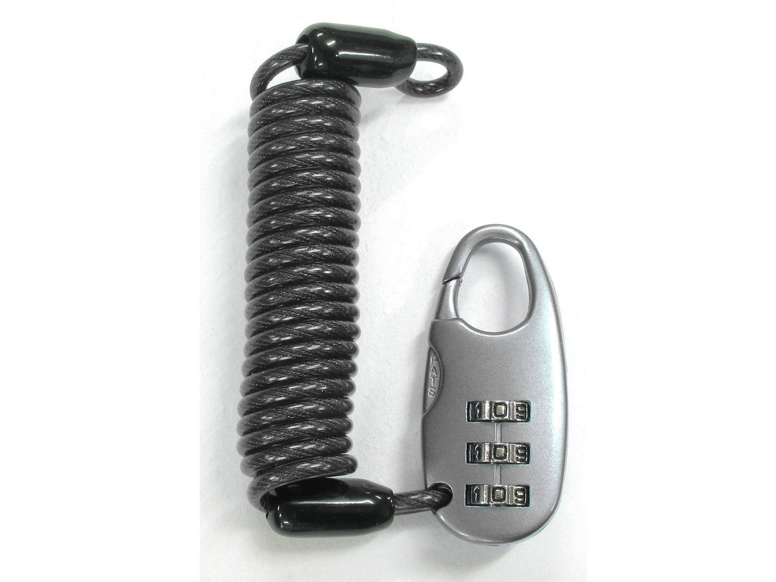 Rakuten - 自転車 カギ コンパクト コイル ワイヤーロック 1000mm x 3mm コイルロック