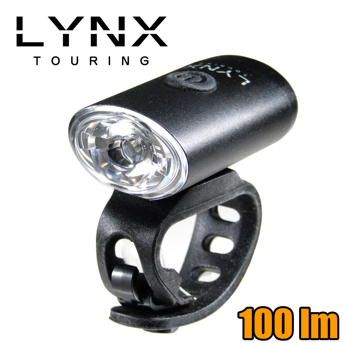 楽天サイクルショップ　チャリンクス自転車 ライト LYNX 充電式ハイパワーLEDヘッドライト LX-126P キャンプ 防災 高輝度3ワットLED アルミボディ USB タイプB 自転車 おすすめ 防犯 ギフト 彼氏 彼女 妻 旦那 プレゼント TOP 【本州送料無料（一部地域除く）】