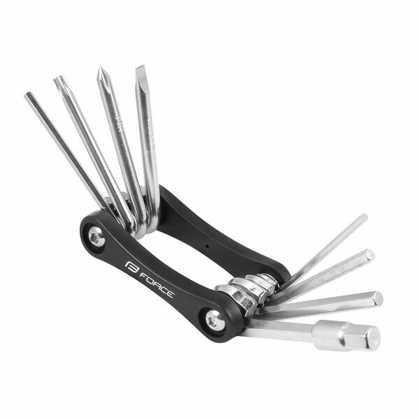 自転車 ツールセット ECO 9機能 FORCE フォース 工具 携帯 小型 緊急 整備 修理