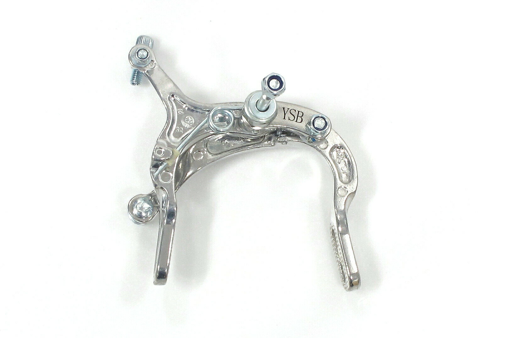 自転車 ブレーキ 交換パーツ Wピポットブレーキアーチ WO 前用 シルバー