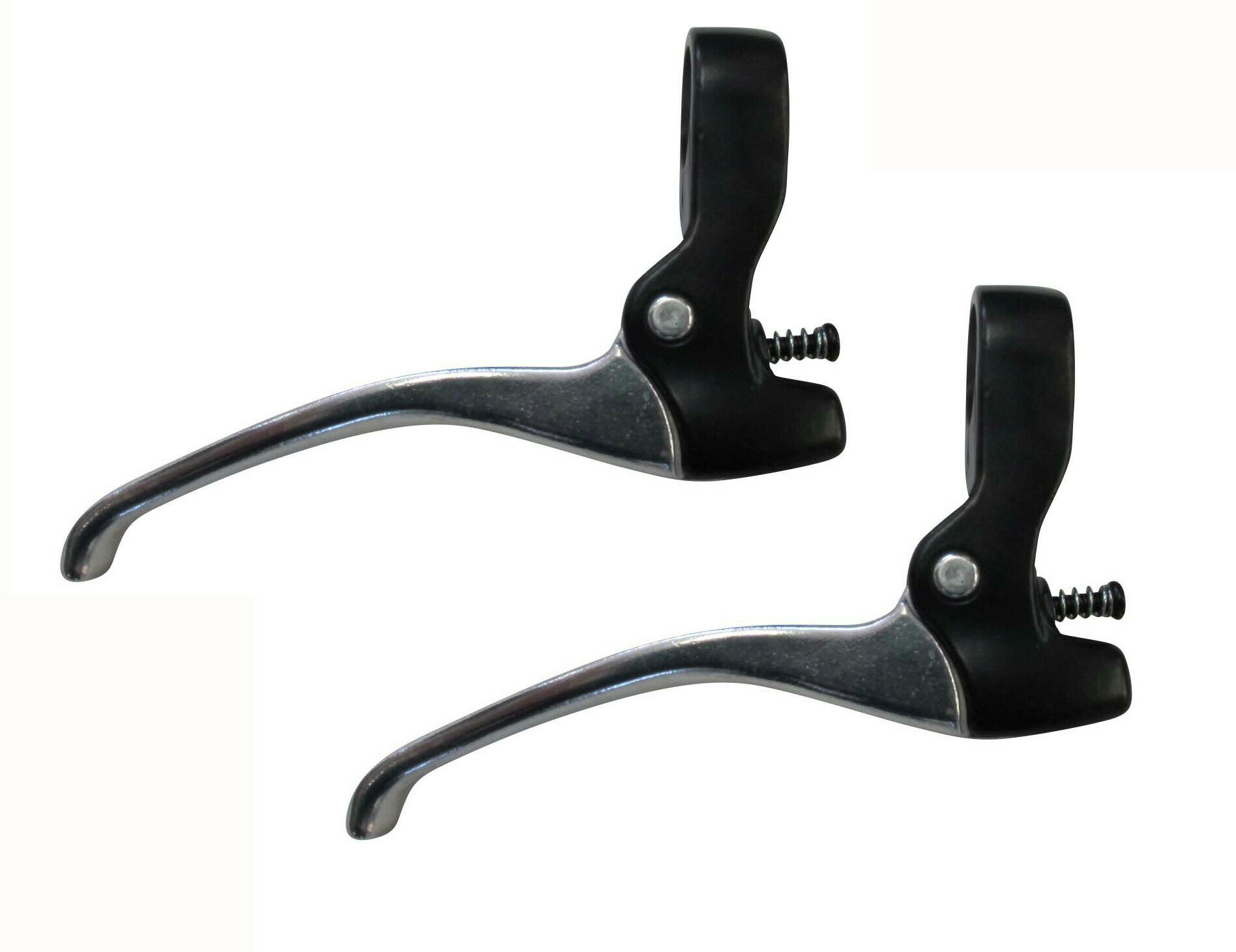 自転車 ブレーキレバー アルミ製 一般車用 22.2mm ブラック ママチャリ 軽快車 交換