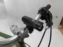 自転車 ライト 後付け 電池式 サギサカ コンパクト 1LED ライト サイド露光 ブラック LEDライト フロント ハンドル