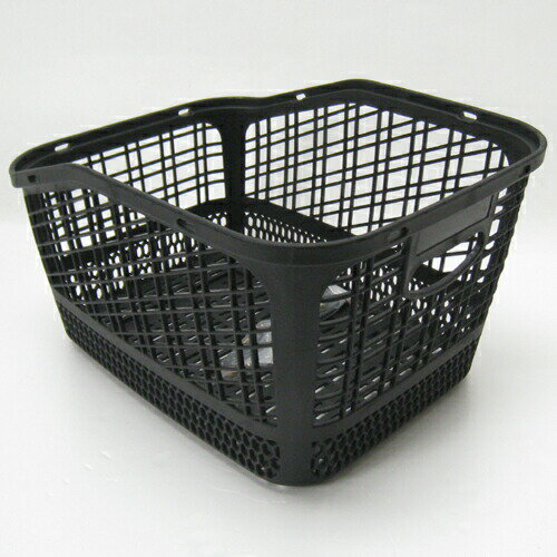 自転車 カゴ 後ろ用 大きい ワイド リア リヤ 樹脂製 リヤバスケット L 27L ブラック サギサカ