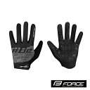 在庫限り FORCE MTBグローブ SWIPE 長指グローブ 自転車 MTB ブラック 薄手(4)