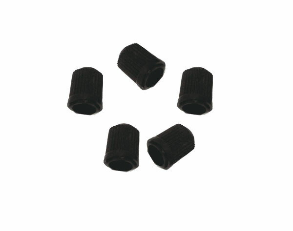 【4月4日20時から対象アイテム2点で10％OFFクーポン】 自転車 バルブキャップ 5個入 英式 バルブ用 ブラック シティサイクル 子供用