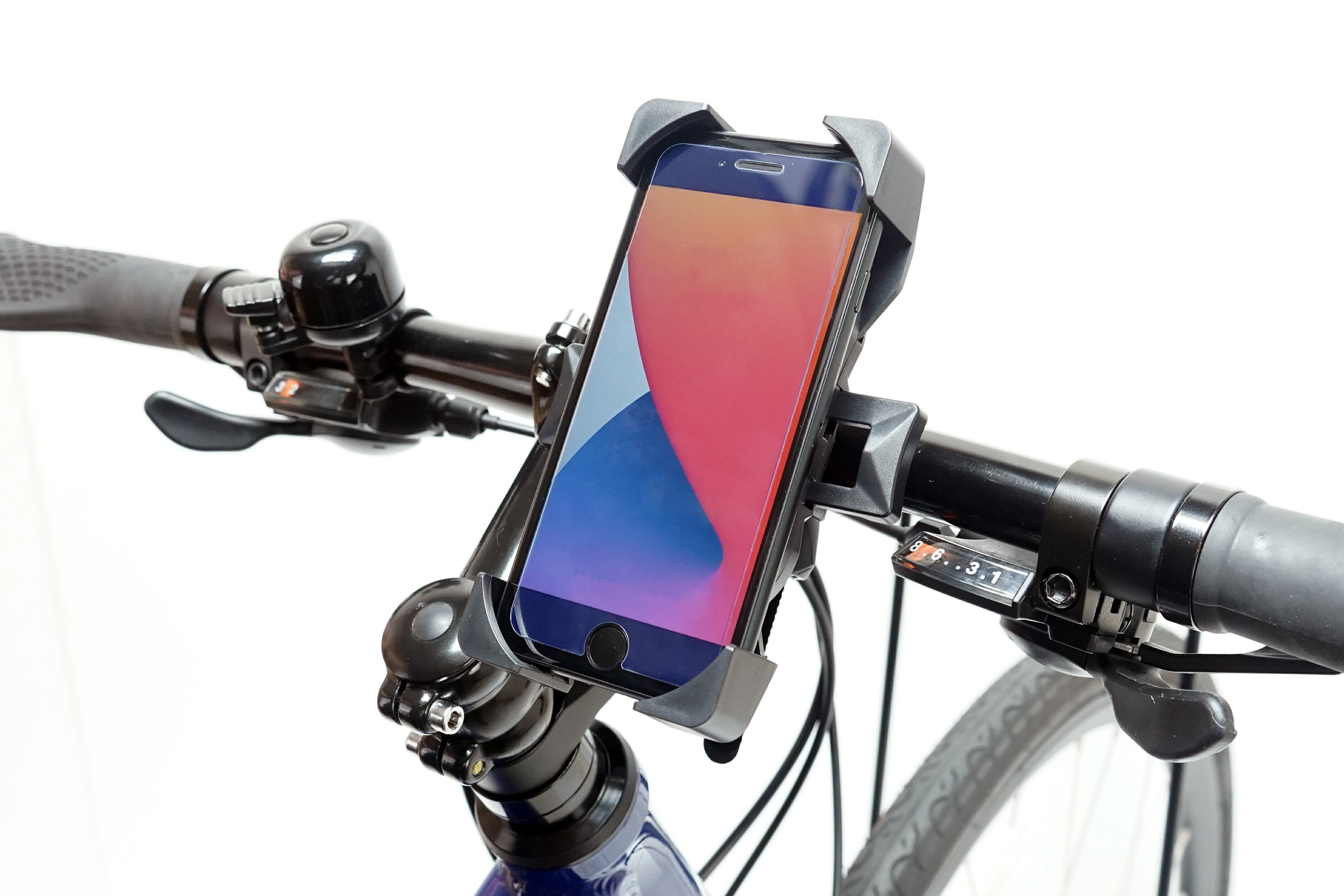 自転車 スマホホルダー X Phone Holder ブラック サギサカ ステム ハンドル 防水 ...