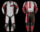 ☆受注生産　ヒョウドウ：HYOD：HRS001D-R,101D-R：HYOD　EVOLUTION　DAHRTI−R　 HRS001D-R,101D-R：WHITE/RED　【smtb-k】レーシングスーツ　レザースーツ　革ツナギ 【バイク用品】