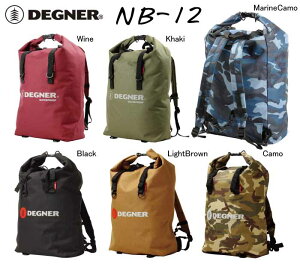 ☆【DEGNER】NB-12 マルチプルレインバッグ《容量：30L》 雨対策 レイン 防水 雨 梅雨対策 大容量 デグナー【バイク用品】