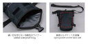 ☆【ネコポス対応】【KOMINE】 コミネ　 SA-211 ウォータープルーフレッグバッグ SA-211 Waterproof Leg Bag防水バッグ　ツーリングバッグ　　梅雨対策　レインバッグ　ウォータープルーフバッグ ウエストバッグ　レッグバッグ　【バイク用品】