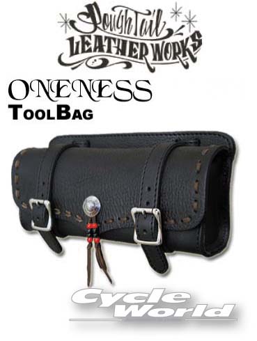 楽天バイク用品専門店サイクルワールド☆【Rough Tail】ワンネス　ツールバッグ　ONENESS TOOL BAG　カラーオーダー　　アメリカン　ラフテール　サドルバッグ　Harley‐Davidson Made in Japan【smtb-k】【バイク用品】