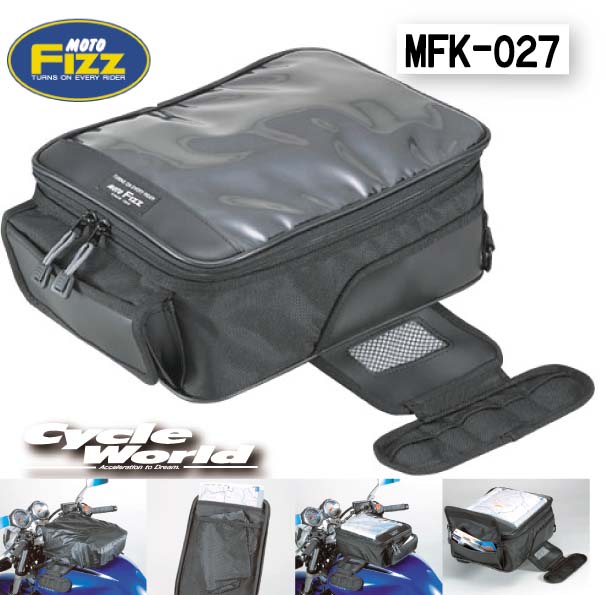 ☆【TANAX】MOTO FIZZ MFK-027タンクバッグライト　THROUGH TANK BAG　LIGHT 【バイク用品】 1