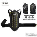 ☆【KOMINE】SK-822《M・Lサイズ》CEレベル2マルチバックプロテクター ツーリング プロテクター コミネ【バイク用品】(2)
