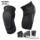 ☆【KOMINE】SK-827 エアスルーCE サポートニーガードフィット 膝 ひざ ツーリング コミネ【バイク用品】