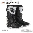 ☆正規品【ALPINESTARS】TECH 3S YOUTH《WHITE BLACK (21)》 テック3 3S ユースオフロード ブーツ イタリア取り寄せ オ...