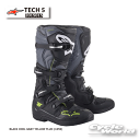 ☆正規品【ALPINESTARS】TECH 5《BLACK COOL GRAY YELLOW FLUO (1055)》 テック5オフロード ブーツ イタリア取り寄せ オフロードブーツ トライアル アルパインスターズ 2015015　【バイク用品】