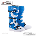 ☆正規品【ALPINESTARS】TECH 5《BLUE WHITE (72)》 テック5オフロード ブーツ イタリア取り寄せ オフロードブーツ トライアル アルパインスターズ 2015015　【バイク用品】