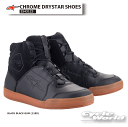 ☆正規品【ALPINESTARS】CHROME DRYSTAR SHOES《BLACK BLACK GUM (1189) 》イタリア取り寄せ 2543123クロ...
