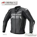 ☆正規品【ALPINESTARS】MISSILE V2 IGNITION LEATHER JACKET《3100222 BLACK (10)》レザージャケット ...