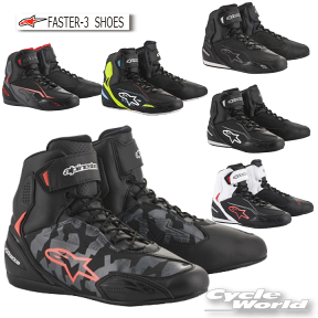 ☆●正規品【ALPINESTARS】FASTER-3 SHOES ファスター3　シューズ オンロードブーツ　ショートブーツライディングシューズ　アルパインスターズ 2510219　岡田商事【バイク用品】