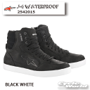 ☆正規品【ALPINESTARS】J-6 WATERPROOF《2542015》BLACK WHITE(12) イタリア取り寄せアルパインスターズ シューズ スニーカー ライディングシューズ バイクブーツ ストリート 防水【バイク用品】