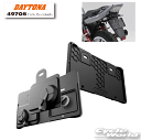 ☆【DAYTONA】ナンバープレートホルダー タグポケット付き 49708ナンバープレート ホルダー 盗難防止 デイトナ 【バイク用品】