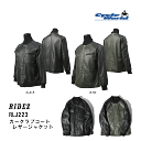 ☆【◇在庫限り!!!】【RIDEZ】RLJ223 カークラブコート レザージャケットライズ レザージャケット バイクウェア 【バイク用品】
