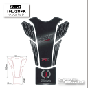 ☆【ネコポス対応】【Keiti】タンクパッド HONDAタイプ《THD207K》 傷防止 Odax【バイク用品】