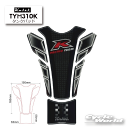 ☆【ネコポス対応】【Keiti】タンクパッド YAMAHAタイプ《TYM310K》 傷防止 Odax【バイク用品】