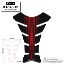 ☆【ネコポス対応】【Keiti】タンクパッド SPECIALタイプ《KT8430R》 傷防止 Odax【バイク用品】