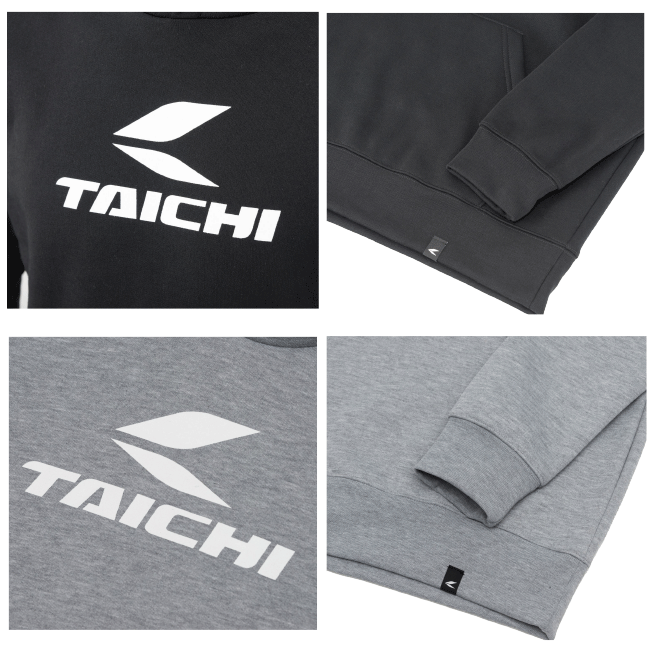 ☆正規品【RS TAICHI】RSU107　TAICHI LOGO HOODIE　フリースパーカ　厚手　RSタイチ　アールエスタイチ【バイク用品】