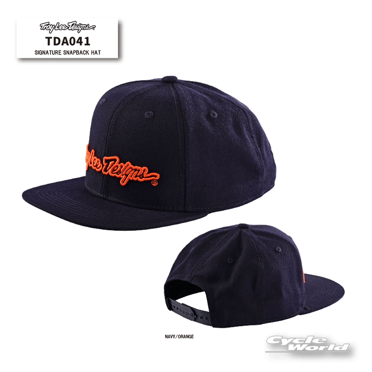 ☆【TROY LEEI】TDA041 SIGNATURE SNAPBACK HATCAP　キャップ　モトクロス　オフロード　アールエスタイ..