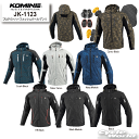 ☆*【KOMINE】JK-1123 プロテクトハーフメッシュパーカ ゲンリ 春夏 メッシュ ジャケット メンズ レディース ツーリング 大きいサイズ コミネ【...