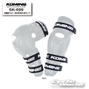 ☆【KOMINE】SK-699 交換用ベルト(SK-609用/6本セット) SK-609 スーパーアクティブニーシンガード ベルト【バイク用品】