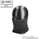 ☆【ネコポス対応】【RIDEZ】《FNW-07》 PIPES FLEECE NECK WARMER 　ライズ　フリースネックウォーマー　フェイスマスク　マスク　花粉　PM2.5 　ウイルス対策　ライズインターナショナル【バイク用品】