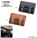 ☆【DEGNER】SB-91 レザーETCケース/LEATHER ETC CASE本革 レザー イーティーシー 高速 料金所 カバン かばん ポーチ レザーケース アメリカン ハーレー 正規品 デグナー【バイク用品】