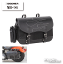 ☆【DEGNER】NB-96 ナイロンサドルバッグ NYLON SADDLEBAG アメリカン ハーレー デグナー 【バイク用品】