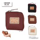 ☆【DEGNER】レザーコインケース W-131 財布 小さい 牛革 やぎ革 デグナー【バイク用品】