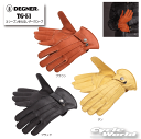 ☆【DEGNER】TG-51 3シーズン使えるレザーグローブ 3 SEASONS WASHABLE LEATHER GLOVE グローブ GLOVE 防寒 防...