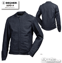 ☆【DEGNER】25SJ-3 AAAデニムジャケット 春夏 デニム JACKET ツーリング おしゃれ かっこいい デグナー 【バイク用品】